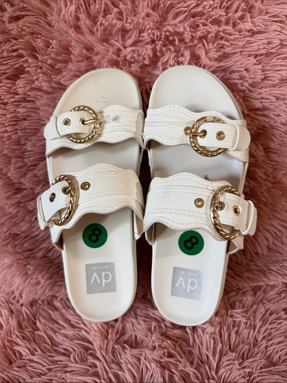 Dolce Vita Platform Slide Sandals